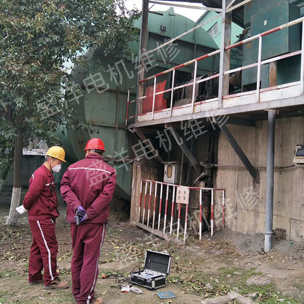 合肥风机维修现场